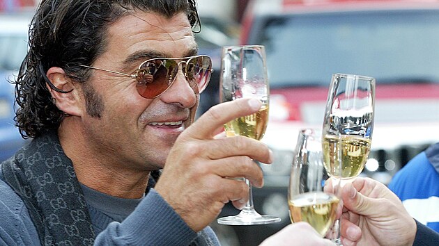 Alberto Tomba navštívil Liberec přesně před dvaceti lety. (13. října 2006)