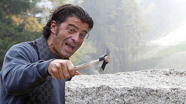 Alberto Tomba navštívil Liberec přesně před dvaceti lety. (13. října 2006)