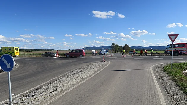 Na novém přivaděči k dálnici D3 od Krumlova se za měsíc staly už čtyři nehody.