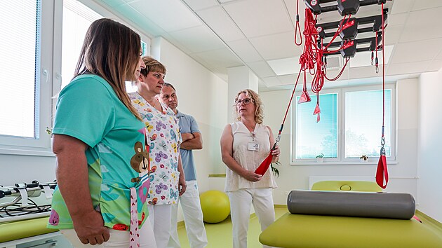 Krumlovská nemocnice přestavěla pavilon D, kde jsou i lůžka pro následnou rehabilitační péči, první v kraji.