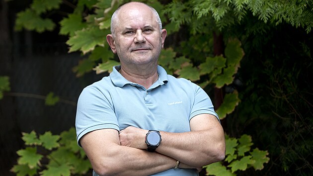 Lídrem SPD v Plzni je Július Líška. (11. září 2026)