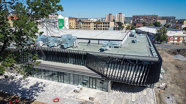 Přestavba opavského zimního stadionu.