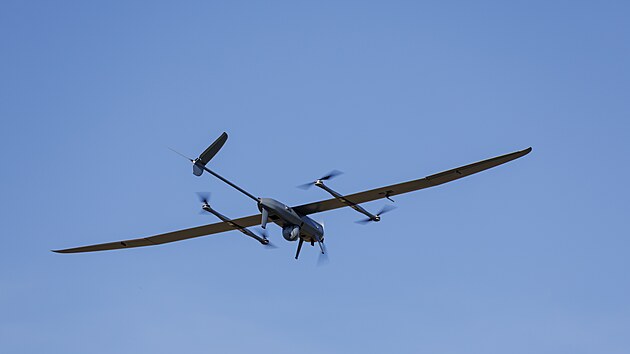 Česk&aacute; arm&aacute;da testuje bezpilotn&iacute; syst&eacute;my a obranu proti nim ve Vojensk&eacute;m &uacute;jezdu Březina u Vy&scaron;kova na mezin&aacute;rodn&iacute;m cvičen&iacute; Drone Shield. (29. z&aacute;ř&iacute; 2026)