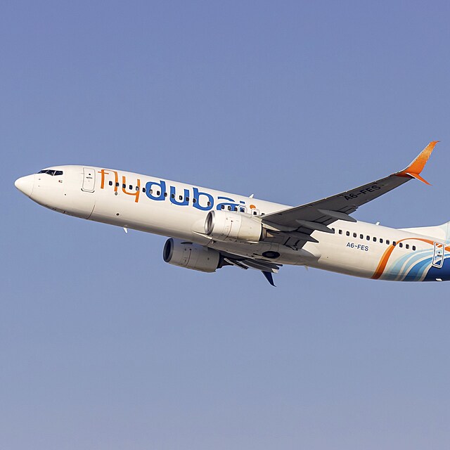 Letoun Boeing 737-800 společnosti flydubai