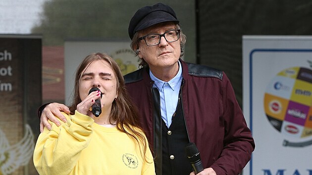 Miro Žbirka s dcerou Lindou (2017)