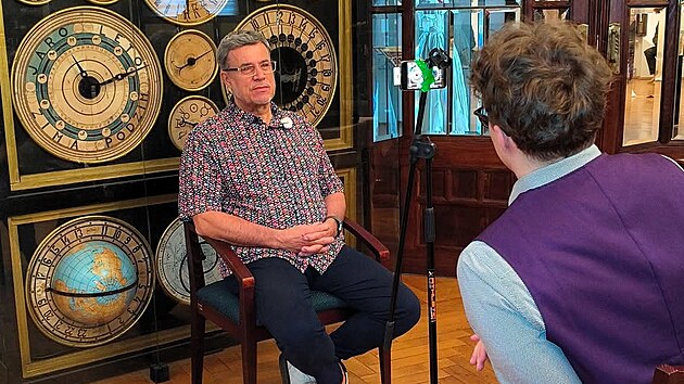 Robin Bortolin se sv&yacute;m otcem Riccardem během nat&aacute;čen&iacute; dokumentu Cizincem napoř&aacute;d
