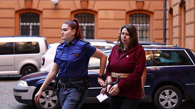 Krajský soud v Brně se dnes začal zabývat případem pokusu o vraždu a případem vraždy. Obžalovaná Lucie Hrdová podle spisu na ubytovně zasadila poškozenému 158 bodných a řezných ran. Hrozí jí 15 až 20 let vězení, případně výjimečný trest. (6. října 2026)