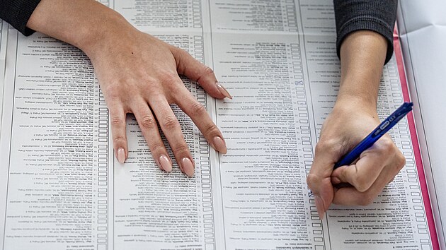 Volební lístek do Zastupitelstva hlavního města Prahy 2026