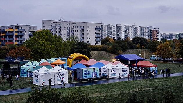 Volebn&iacute; kampaň ANO v Praze (8. ř&iacute;jna 2026)
