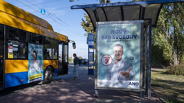 Předvolebn&iacute; kampaň zl&iacute;nsk&eacute;ho prim&aacute;tora Jiř&iacute;ho Korce (ANO).