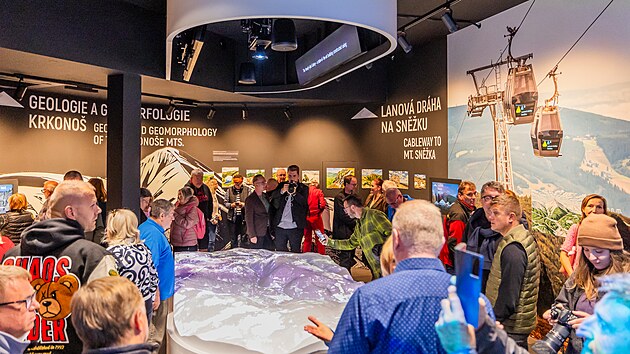 Slavnostní otevření multimediální expozice Sněžka 1603 v Peci pod Sněžkou (8. října 2026)