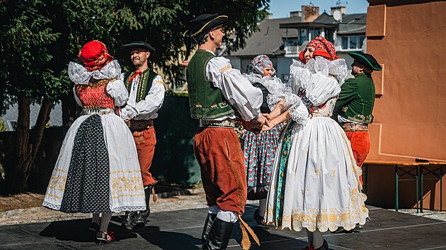 Haná je rozsáhlý národopisný region a podoba kroje se v jednotlivých oblastech liší. Pro instruktážní video k oblékání jeho ženské podoby, kterou připravilo Vlastivědné muzeum v Olomouci ve spolupráci s Hanáckým muzeem v přírodě, byla zvolena olomoucko-litovelská varianta, takzvaný blaťácký kroj.