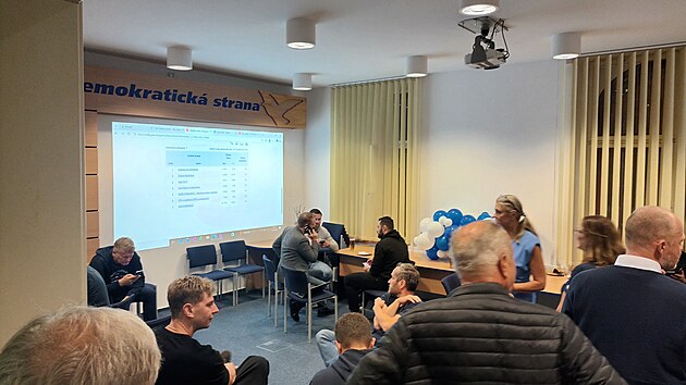 Volební štáb ODS (10. října 2026)