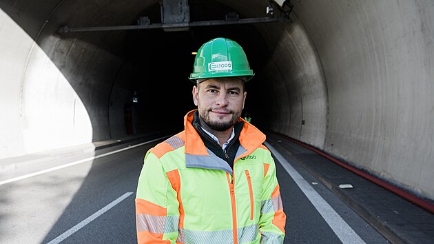Ředitel dopravn&iacute; divize technologick&eacute; společnosti Eltodo Petr Kov&aacute;ř. Firma m&aacute; na starosti kompletn&iacute; obnovu technologi&iacute; v Pis&aacute;reck&eacute;m tunelu a tunelu Hlinky v Brně.