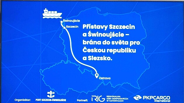 Zástupci polských přístavů a logistických firem představili na zářijové konferenci v Ostravě plány na posílení nákladní dopravy a nová železniční spojení mezi Moravskoslezským krajem a Baltem. (24. září 2026)