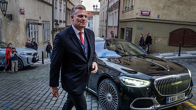 Volebn&iacute; &scaron;t&aacute;b Motorist&eacute; sobě v Praze. Na sn&iacute;mku Filip Turek. (10. ř&iacute;jna 2026)