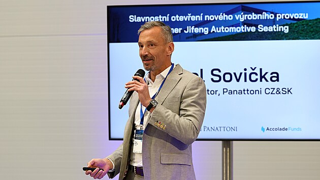 Pavel Sovička, gener&aacute;ln&iacute; ředitel společnosti Panattoni pro Českou a Slovenskou republiku. (15. ř&iacute;jna 2026)