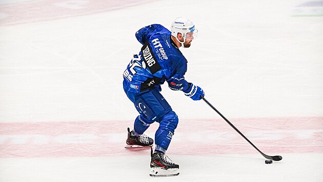 Aaron Irving se při svém prvním startu v dresu brněnské Komety trefil proti Českým Budějovicím. Jeho tým však prohrál 1:5. (5. října 2026)