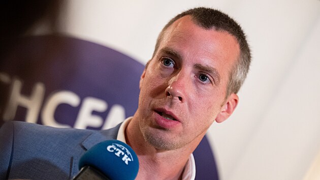 Primátor Jiří Korec po jednání s hnutím Zlín 21 a ODS. (11. říjen 2026)