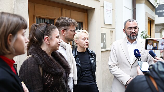Povolební vyjednávání v Brně. Jakub Hruška jedná s dalšími lídry o široké koalici. (11. října 2026)