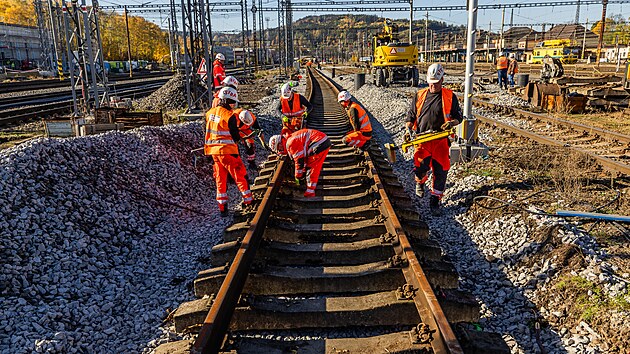 V České Třebové se uskutečnila prohlídka probíhající modernizace železničního uzlu. (27. října 2026)