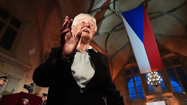 Vyznamenaná Sylva Knedlová. (28. října 2026)