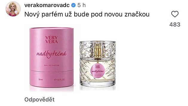 Věra Kom&aacute;rov&aacute; po 24 letech konč&iacute; coby marketingov&aacute; ředitelka Dermacolu. Zakl&aacute;d&aacute; si vlastn&iacute; značku.