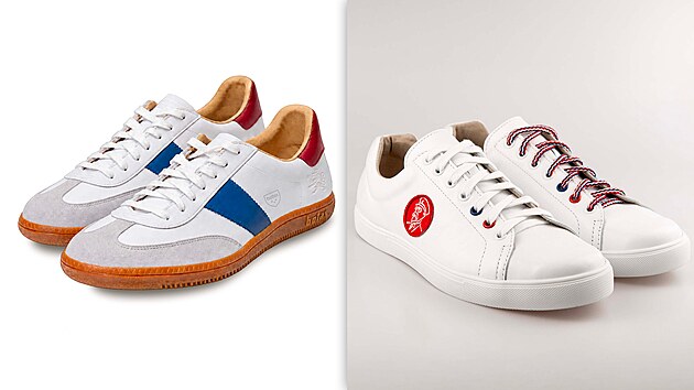 Zleva: Iconic ČSR Tricolor, Botas a Tenisky 28. října, JANCARIK