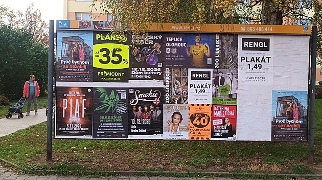 Lovosice nechaly odstranit z&aacute;stěny před v&yacute;lepov&yacute;mi plochami ve městě. O ukončen&iacute; sporu s firmou, kter&aacute; plochy využ&iacute;v&aacute;, ale podle města nejde. (15. ř&iacute;jna 2026)