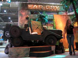 Umleck snmek prezentace Far Cry (umleck je dky t efektn rozosten slen v pohybu vpravo :o))