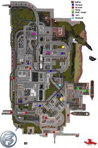 Grand Theft Auto 3 - mapa