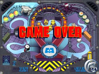 Monsters Inc. Pinball Panic - konec hry. A je to.