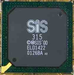 Grafick chip SiS 315