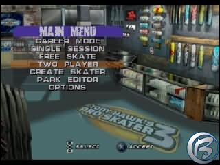 Tony Hawks Pro Skater 3