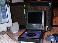 LCD monitor pro GameCube