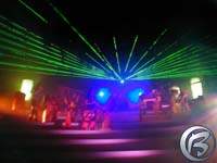 Laserov efekty a iv koncert podruh