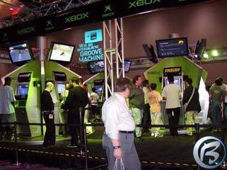 Expozice Xboxu na nejvznamnjm IT veletrhu Comdex Fall 2001 v Las Vegas