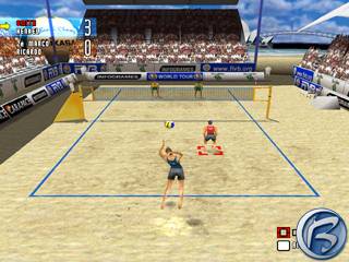 Power Spike Pro Beach Volleyball