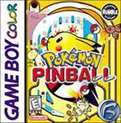 Pokmon Pinball - obal hry