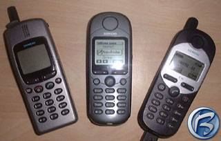 Mobiln telefony Siemens