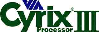 Logo procesoru Cyrix III