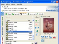 AlbumWeb Pro - vt obrzek z programu