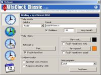 AlfaClock - vt obrzek z programu