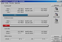Cacheman 5.11 CZ - větší obrázek z programu