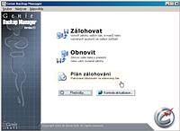 Genie Backup Manager 2.1 - vt obrzek z programu