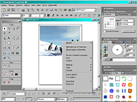 Macromedia FreeHand MX - vt obrzek z programu