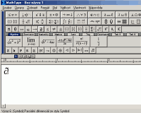 MathType - vt obrzek z programu