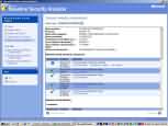 Microsoft Baseline Security Analyzer - vt obrzek z programu