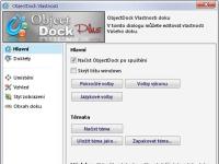 ObjectDock Plus - větší obrázek z programu