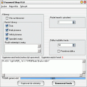Password Shop - vt obrzek z programu